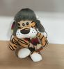 Мягкая игрушка   Тигр в шапке-ушанке и шарфе,25 см