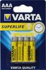Батарейки VARTA  Superlife R03 ААА 4 шт.