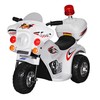 Электромотоцикл-электромобиль детский на аккумуляторе 6V, белый 82*37*52 см (Гарантия 14 дней)