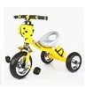 Велосипед 3-х колесный c корзинкой  цв.желтый . 70*46*60 см